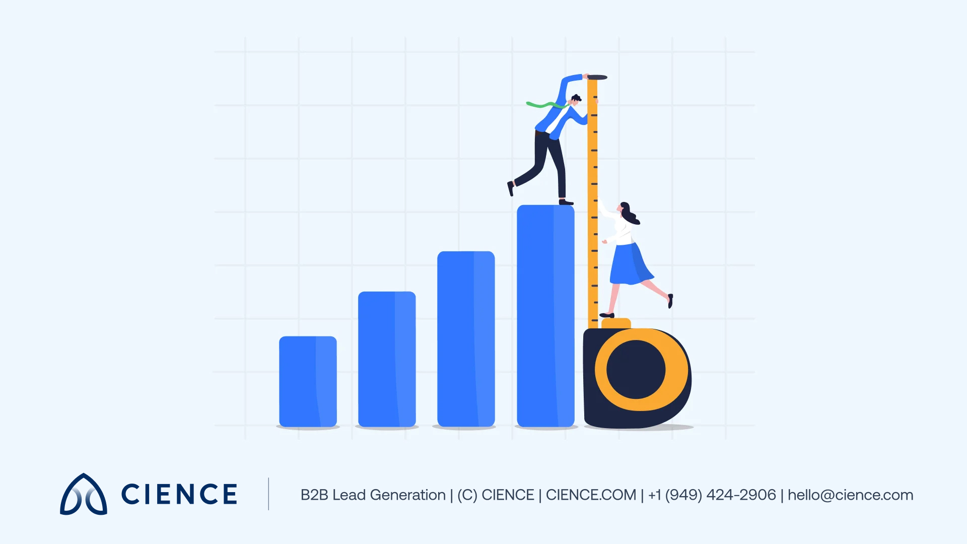 B2B content marketing materials including case studies and ebooks used by SDR team to support outbound outreach